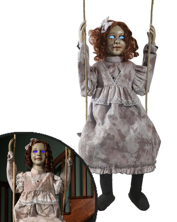 Animated Swinging Decrepit Doll (US PLUG)