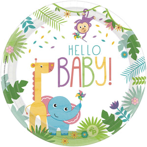 Fisher Price Hello Baby 26cm Plates Pack of 8