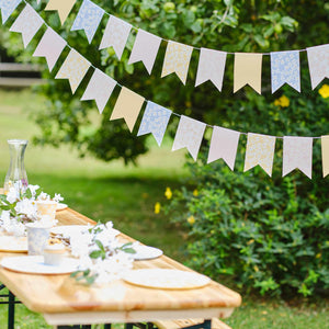 Hello Spring Floral Flag Party Bunting 5m