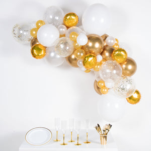 Balloon Garland Kit Gold Pack of 66