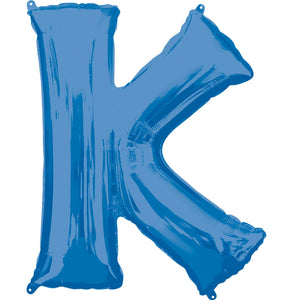 SuperShape Letter K Blue L34