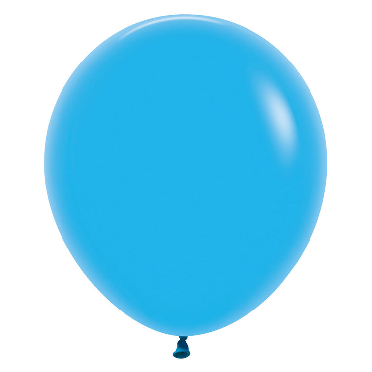 Sempertex 45cm Fashion Blue Latex Balloons 040, 6PK Pack of 6