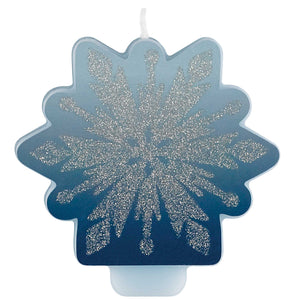 Disney Frozen 2 Glittered Candle