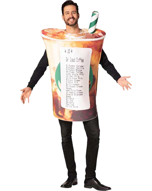 Baristas Nightmare Coffee Cup Adult Costume