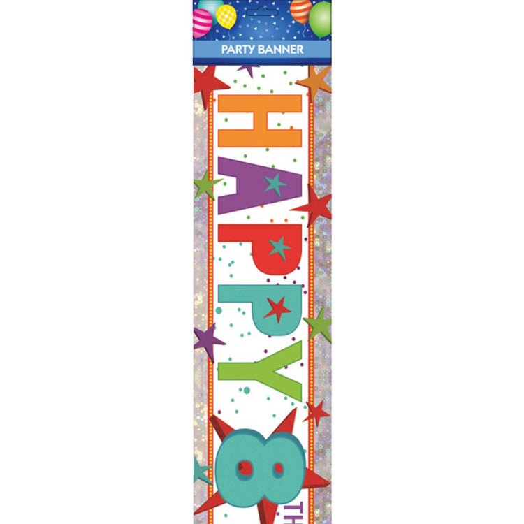 BNR Happy 8th Birthday Banner