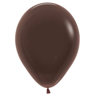 Sempertex 30cm Fashion Chocolate Latex Balloons 076, 25PK Pack of 25