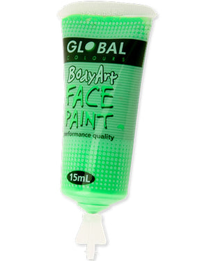 BodyArt Fluoro Green Paint 15ml