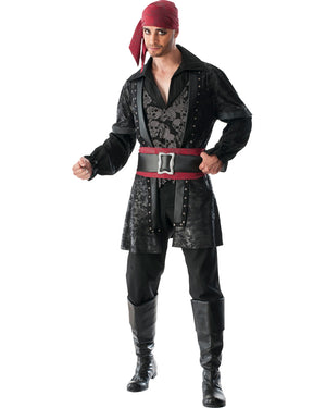 Black Beard Mens Costume