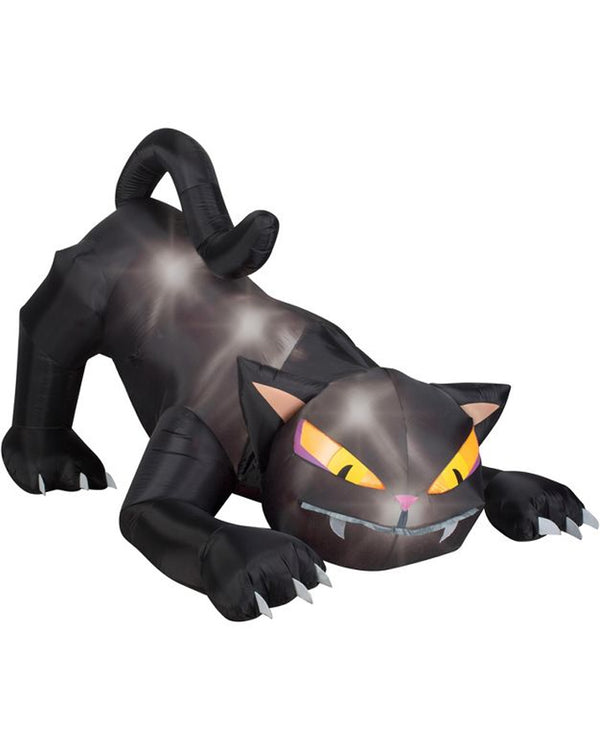 Black Cat With Turning Head Lawn Inflatable 1.2m (US PLUG)