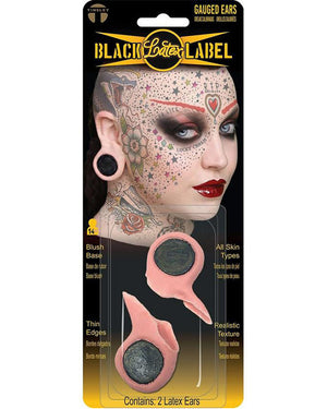 Black Label Gauged Ears