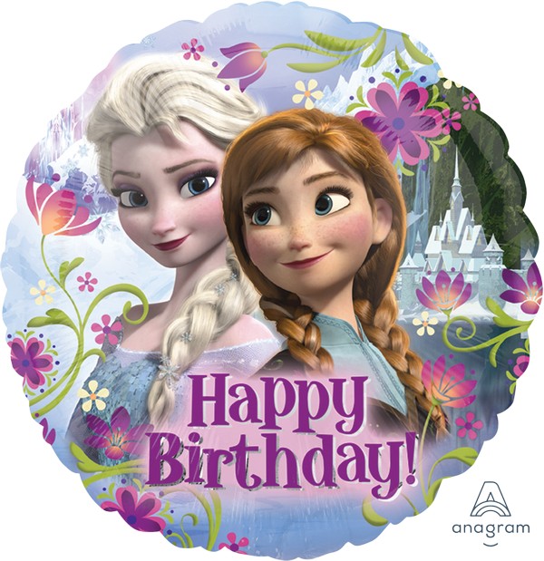 45cm Standard HX Frozen Happy Birthday S60