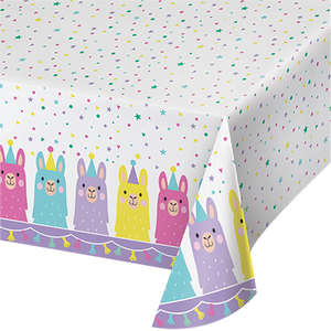 Llama Party Tablecover