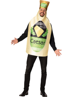 Caesar Dressing Bottle Mens Costume