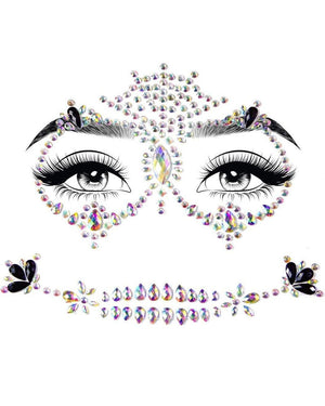 Calavera Adhesive Face Jewels