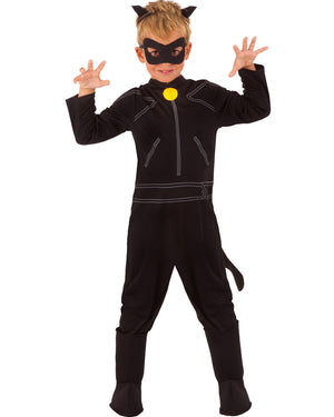 Cat Noir Miraculous Ladybug Boys Costume