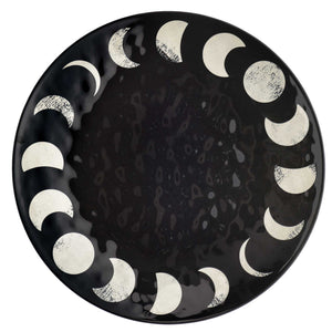 Halloween Classic Black and White Melamine Platter