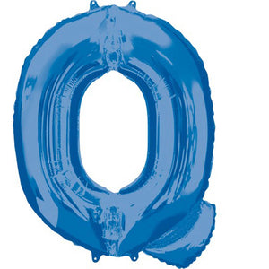 SuperShape Letter Q Blue L34