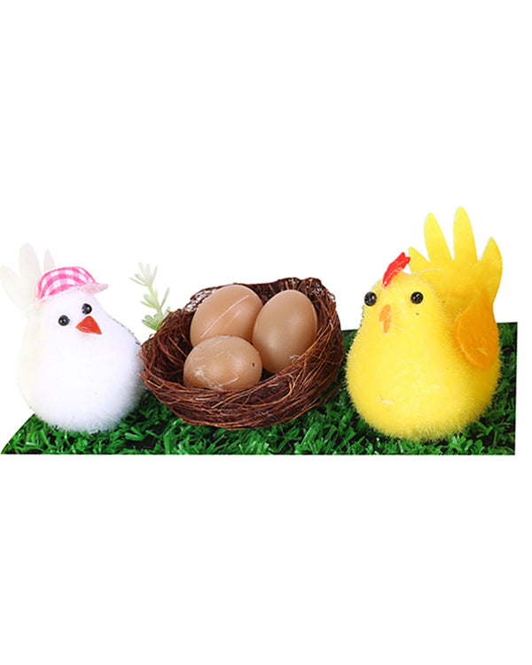 Chick Couple Easter Decoration