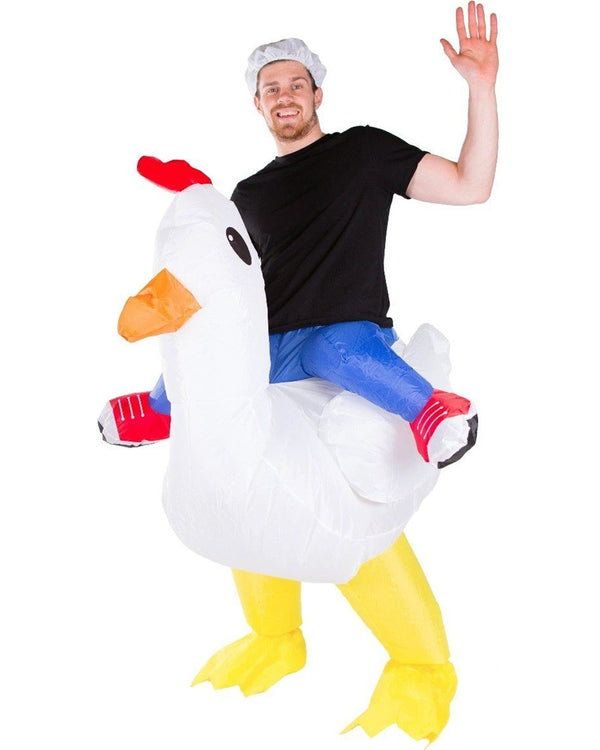 Chicken Inflatable Adult Costume