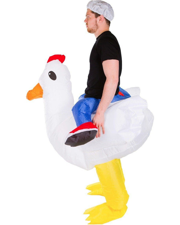 Chicken Inflatable Adult Costume