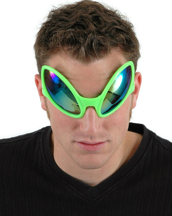 Close Encounter Green Deluxe Glasses