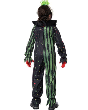 Crazy Eyed Clown Boys Costume