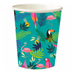 Club Tropicana 250ml Paper Cups Pack of 8