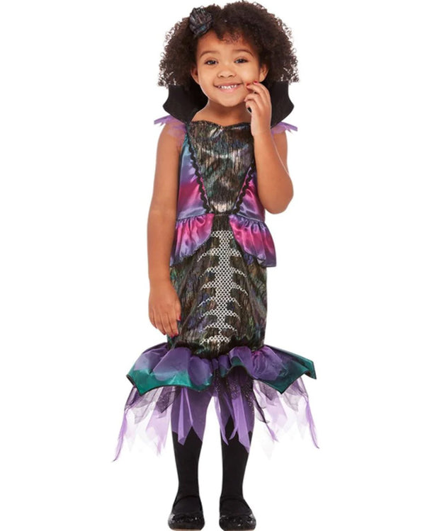 Dark Mermaid Toddler Costume