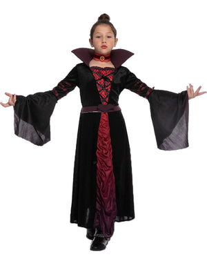 Dark Vampire Princess Kids Costume