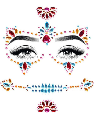 Day of the Dead Adhesive Face Jewels