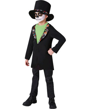 Day of the Dead Sugar Skull Boys Costume