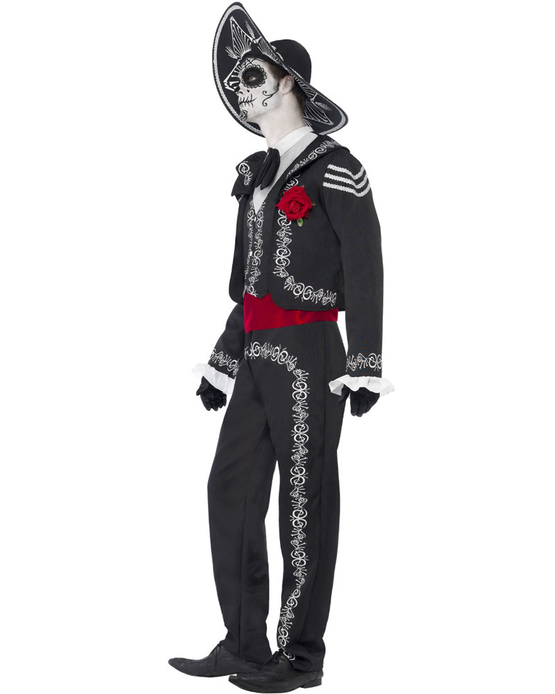 Day of the Dead Senor Bones Mens Costume