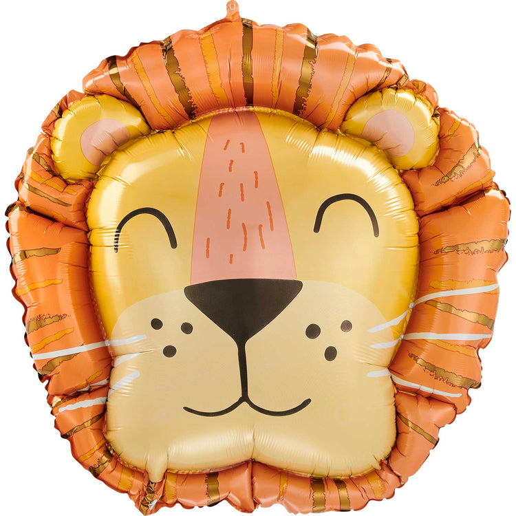 SuperShape Get Wild Lion Head P35 Balloon