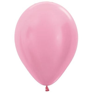 Sempertex 30cm Satin Pearl Pink Latex Balloons 409 - 50PK