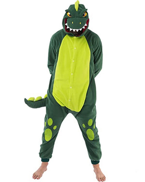 Green Dinosaur Adult Costume