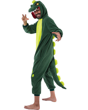 Green Dinosaur Adult Costume