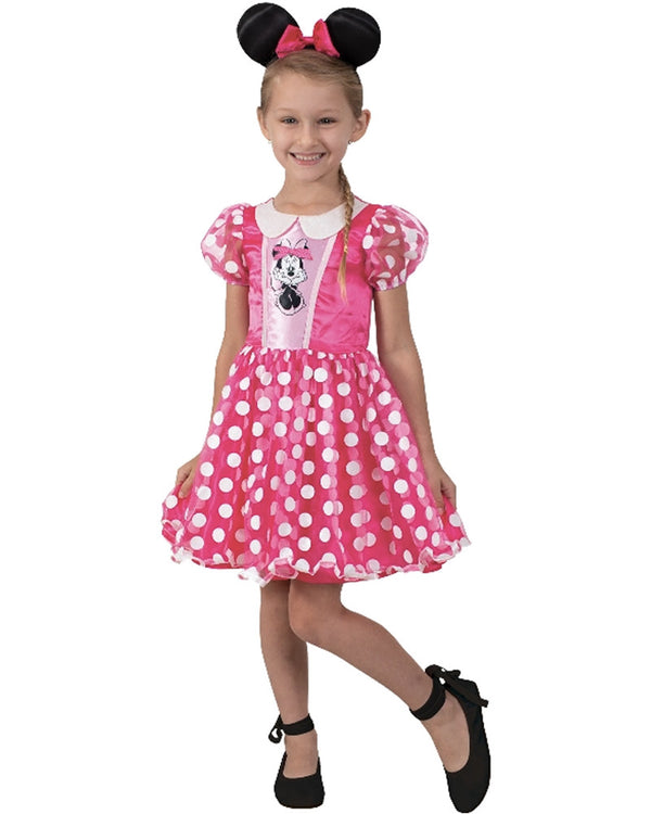 Disney Minnie Mouse Pink Deluxe Girls Costume