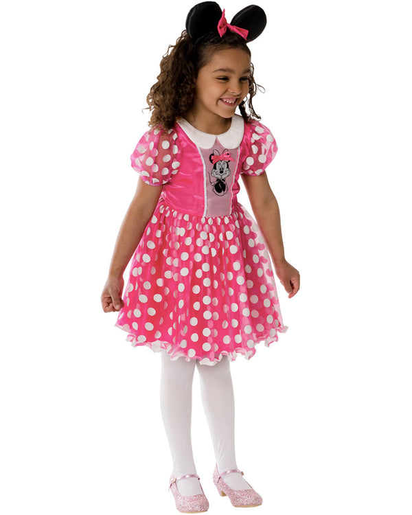 Disney Minnie Mouse Pink Deluxe Girls Costume