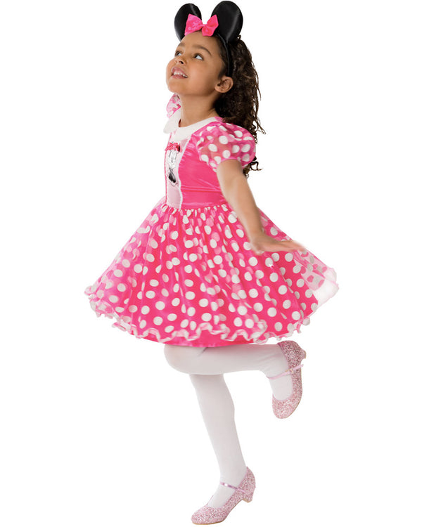 Disney Minnie Mouse Pink Deluxe Girls Costume