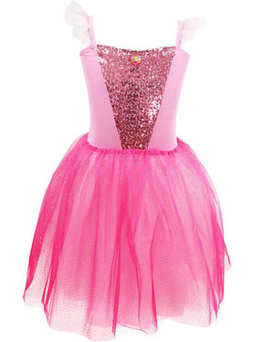 Disney Princess Aurora Romantic Tutu Dress Girls Costume