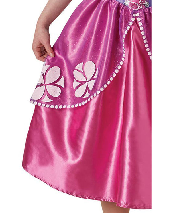 Disney Sofia Classic Pink Dress Girls Costume