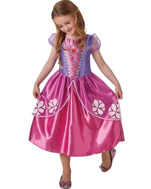 Disney Sofia Classic Pink Dress Girls Costume