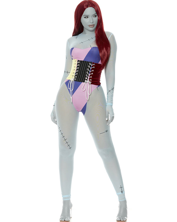 Doll Face Womens Costume