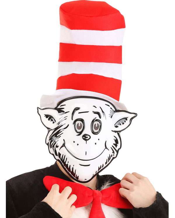 Dr Seuss The Cat in the Hat Vacuform Mask and Hat Set