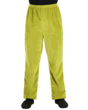 Dr Seuss The Grinch Adult Velboa Pants