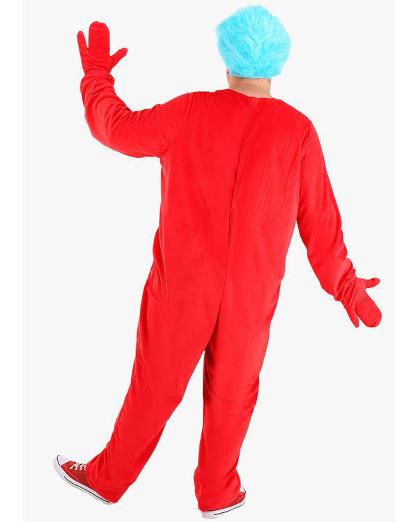 Dr Seuss Thing 1 and 2 Deluxe Adult Plus Size Costume