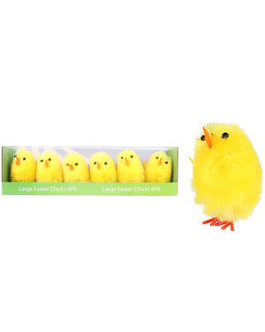 Easter Chickens 5cm Pack of 6