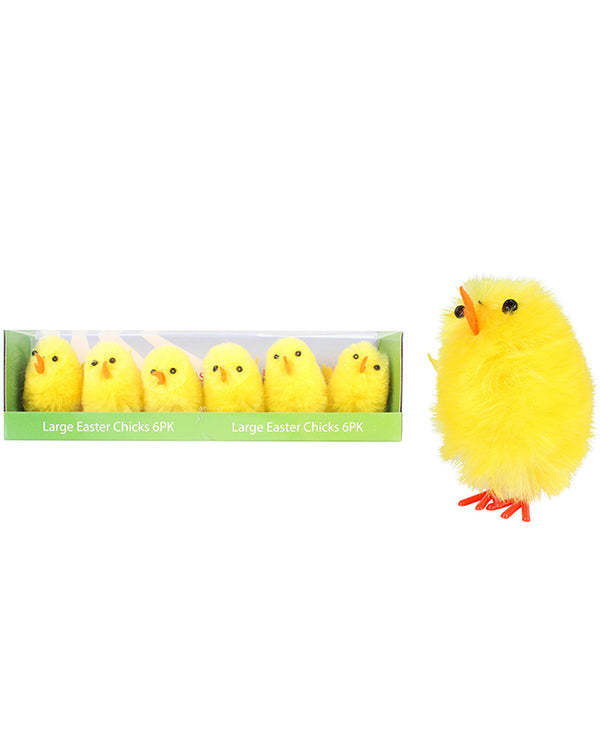 Easter Chickens 5cm Pack of 6