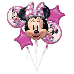 Bouquet Minnie Mouse Forever P75 Pack of 5 Balloon