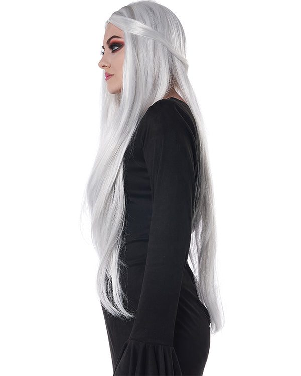 Extra Long Cosplay White Wig